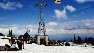 Full Journey In Cable Car Gondola At Gulmarg, India -  Kashmir Tourism Video