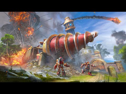 Post Apocalyptic Underground Drillship Cave Survival - Volcanoids