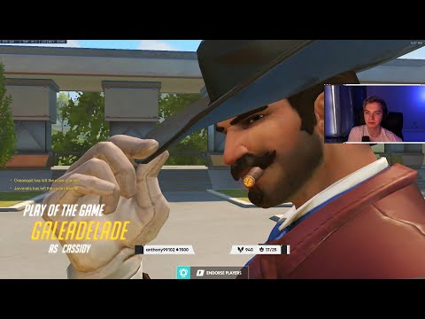 POTG! Cassidy (McCree) Gale Gameplay OVERWATCH GAMEPLAY SEASON 33 TOP 500