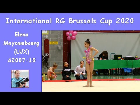 Elena Meysembourg (LUX) - A2007 15 - RG Brussels Cup 2020