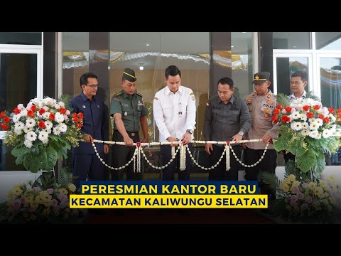 PERESMIAN GEDUNG BARU KECAMATAN KALIWUNGU KENDAL