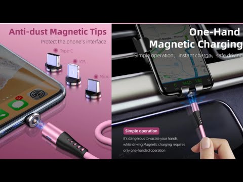 Магнитный кабель для зарядки телефона AUFU Magnetic phone charging cable