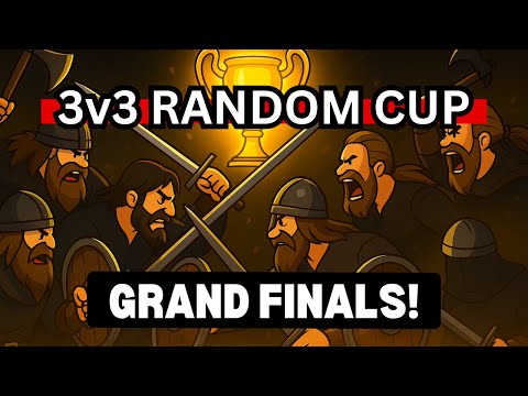 Grand Finals | ZaeBis vs. MacroSick | 3v3 RANDOM CUP | Northgard Tournament