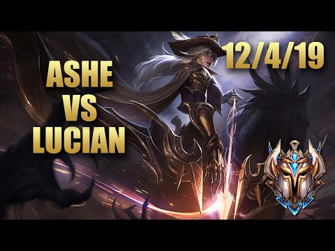 BUFFS - Ashe Adc Vs Lucian - EUChallenger Patch 9.21