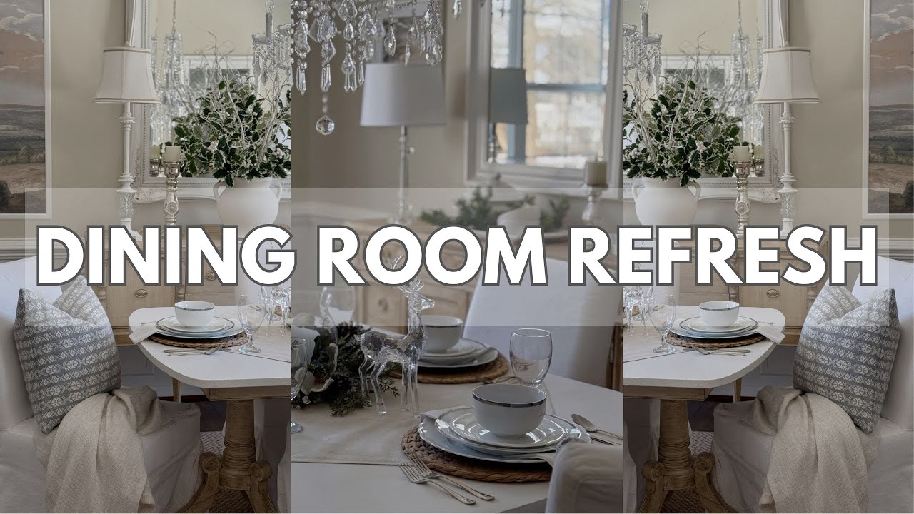 DINING ROOM REFRESH | Decorate with Me