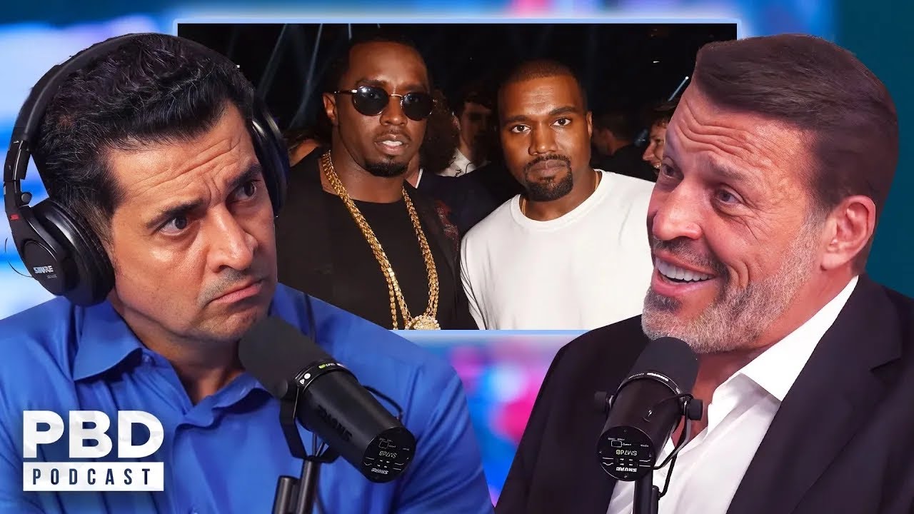 "Diddy’s Businesses Were FALLING APART" - Tony Robbins WILD Moments Coaching Diddy, Kanye & Kim K