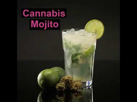 Cannabis infused Mojito - cannadish