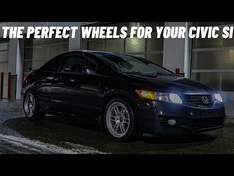 Honda Civic SI Gets Enkei Rpf1's!! (06-11 8th Gen)