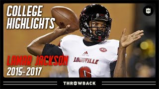 Lamar Jackson &quot;Big Truss&quot; Louisville Highlights | College Legends