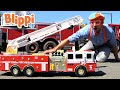 WOW Blippi Explores A Fire Truck Blippi Learn With Blippi Funny Videos Songs