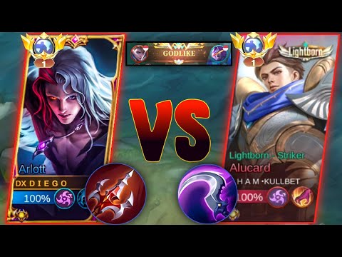 ARLOTT VS PRO TOP GLOBAL ALUCARD, | WHO IS THE KING OF DAMAGE (you must try)🔥🔥
