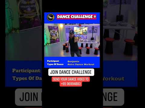 Dance Challenge 2024 - Benjamin- Retro Dance Workout | I get knock down  StrongfitSingapore.com