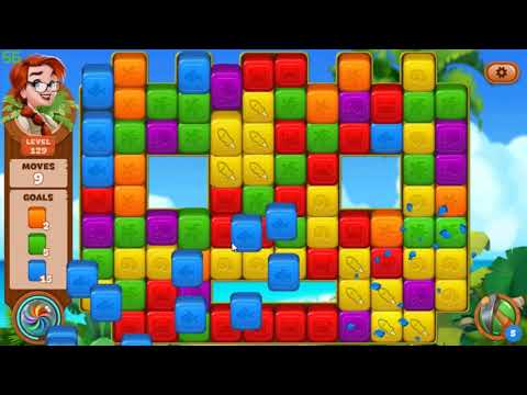 Lost Island Blast Adventure level 129