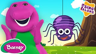 Itsy Bitsy Spider | Animal and Insect Song for Kids | Barney the Dinosaur