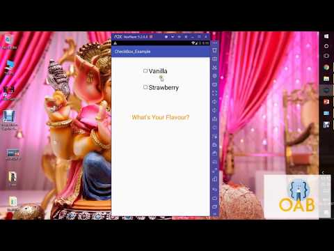 Working with Check Boxes in Android App