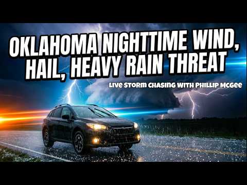 LIVE STORM CHASING| PHILLIP MCGEE| OKLAHOMA