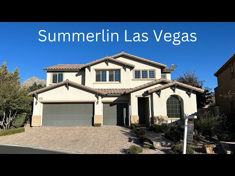 Homes For Sale Summerlin Las Vegas - Andorra - 2,808 Sf, Loft, Den, Secluded Backyard - $899k