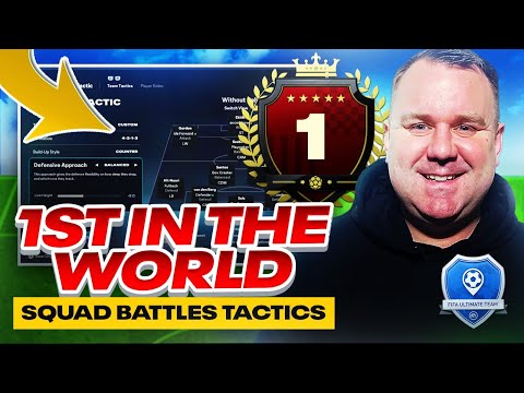 FC26 - 1ST IN THE WORLD SQUAD BATTLES TACTICS!!