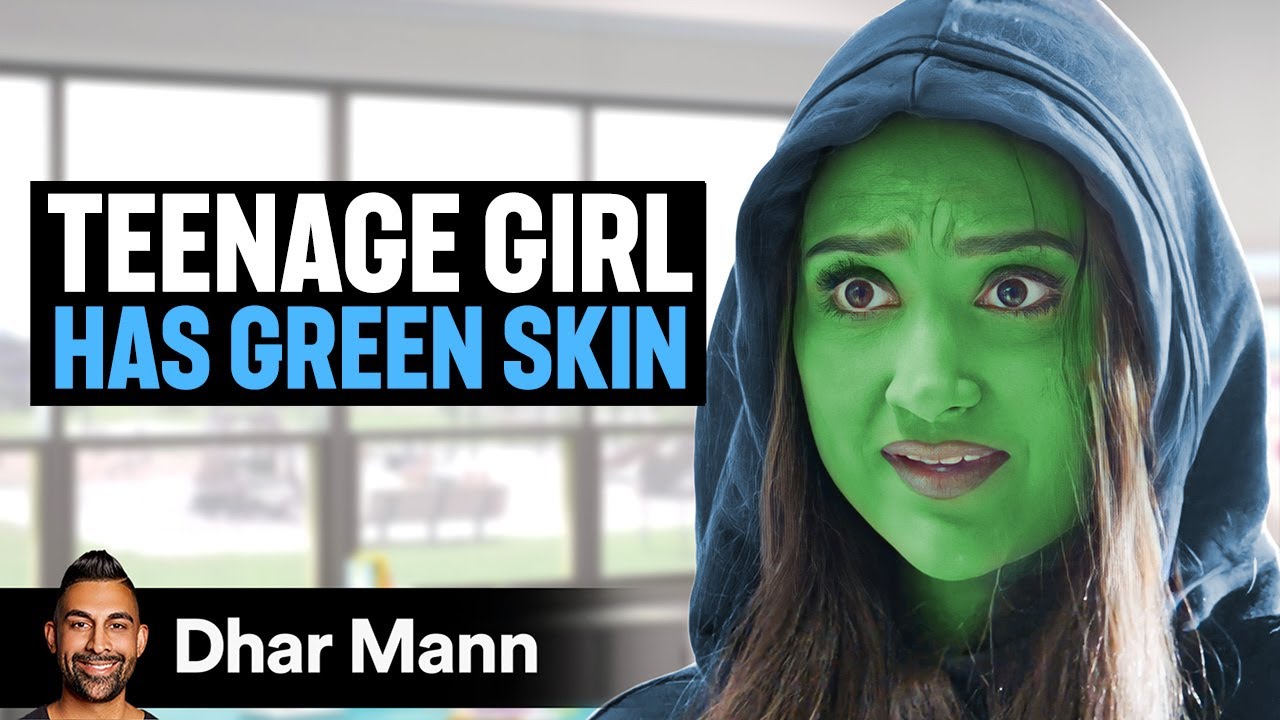 GIRL BULLIED For Her GREEN SKIN! | Dhar Mann Studios