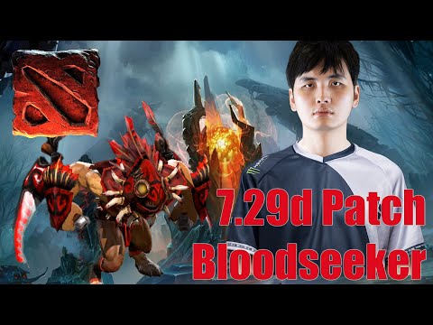 Iceiceice playing Bloodseeker | Off Lane | Patch 7.29d