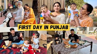 My First Day in Punjab | ਪੰਜਾਬ ਚ ਪਰਿਵਾਰ ਨਾਲ ਪਹਿਲਾ ਦਿਨ ਕਿਵੇਂ ਬੀਤਿਆ | Punjabi Vlogger