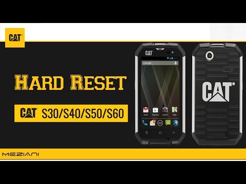 Hard Reset CAT S30, S40, S50 Remove Pattern Lock CATERPILLAR