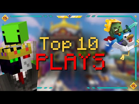 MCC 15 : Top 10 Plays ( Minecraft Championship 15 )