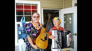The Keynotes (Rey Wanamaker & Joe Ross) - LUAU Music at Oak Park Family Open House, Roseburg, OR.