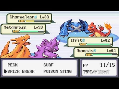 Pokemon FireRed Randomlocke Parte 30 - Insecto prehistórico