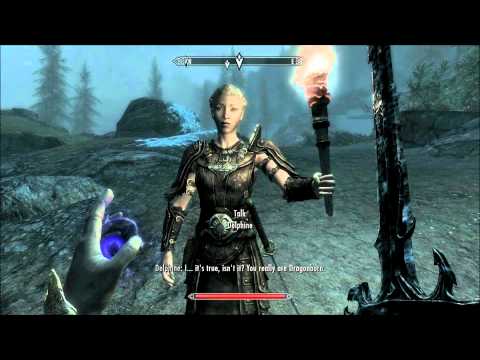 Let's Play Skyrim (Blind), Part 145: Dragon Fight Win and Fail