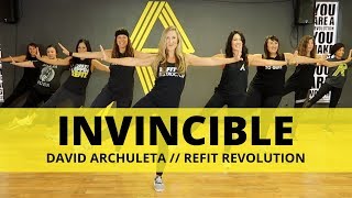 &quot;Invincible&quot; || David Archuleta || Dance Fitness Choreography Video || REFIT® Revolution