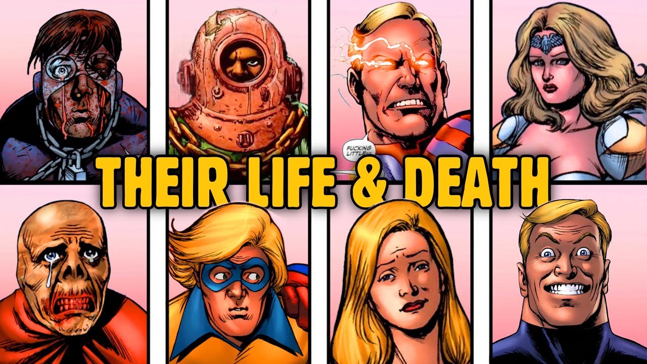 Story Of All THE SEVEN Members In The Boys Comics | The Boys Season 4