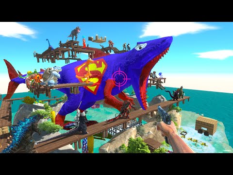 FPS AVATAR rescue mission AROUND SUPERMAN KING SHARK  - ARBS