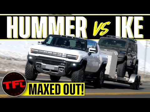 The Results Are Surprising - The New Hummer EV Takes On The World's Toughest Towing Test!