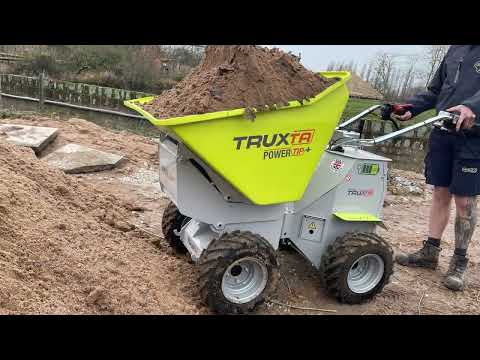 💥The EB500 TRUXTA Battery Powered Minidumper!💥