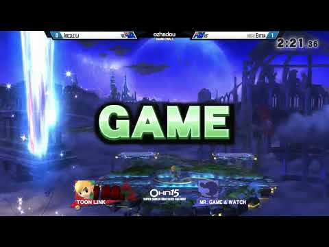 OHN15 Singles - JDizzle (Toon Link) v Extra (Mr. Game & Watch) - GF