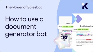 How to use a document generator bot in Kommo