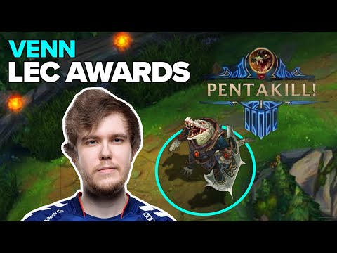 WhiteKnight FINALLY Gets LEC PENTA! | LEC '21 Awards Week 8
