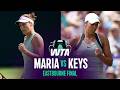 Tatjana Maria Vs Madison Keys 2026 Eastbourne Final WTA Match Highlights