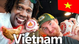 Small Popeyes Chicken Sandwich in Vietnam