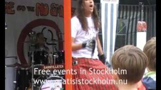 Tore and the No Smokers - Rökfri Värld, Live at Humlegårdens Parklek, Stockholm 2(3)