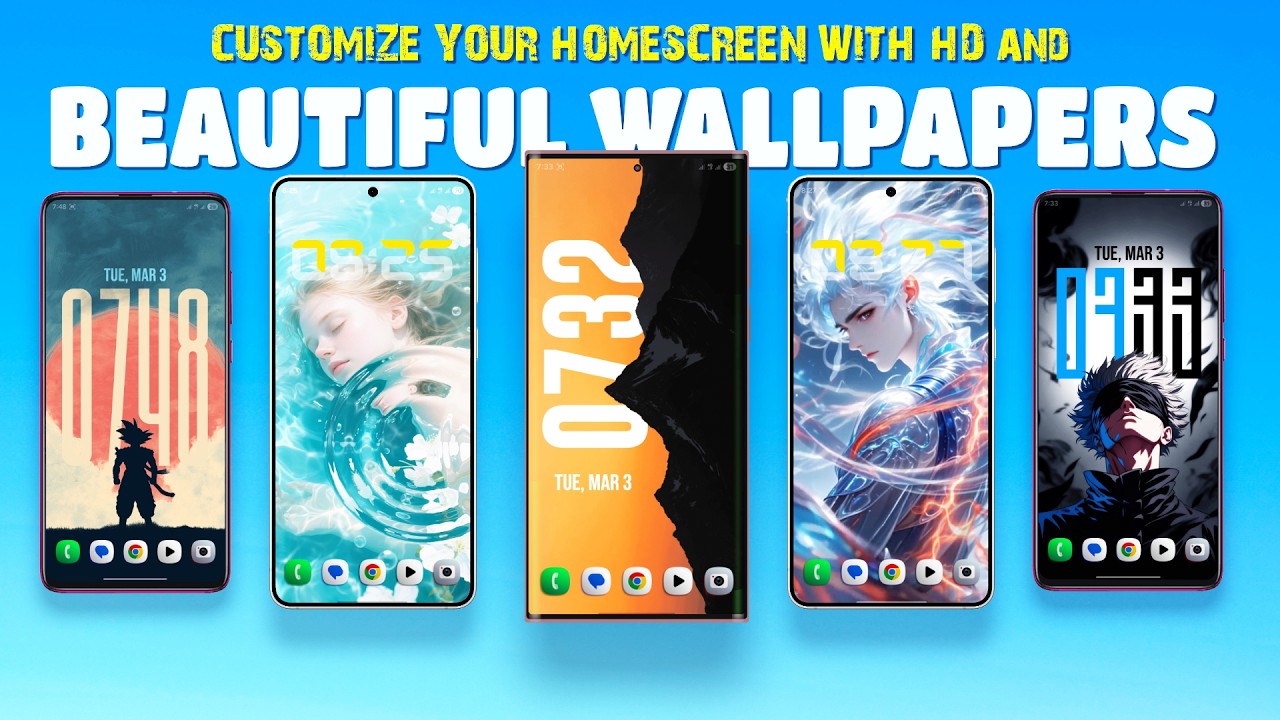5 HD Wallpaper Apps For Android You Should Try Customize Your Android Home Screen!