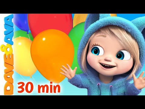 🍰 Happy Birthday Song and More Kids Songs by Dave and Ava 🎈