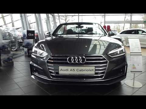 2017 Audi A5 2.0 TDI ''S-Line'' Cabrio Exterior & Interior 190 Hp * see also Playlist
