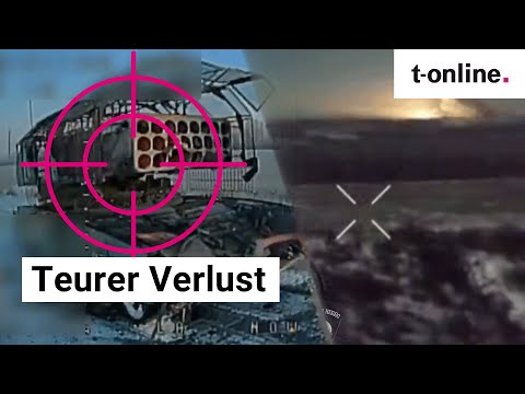 Video Thumbnail: Russische Verluste: Ukraine zerstört seltene Millionen-Dollar-Waffe