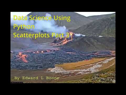 Data Science Using Python Scatterplots Part 3