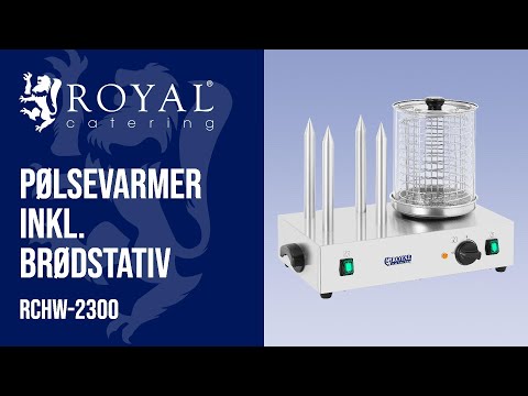 video - B-varer Pølsevarmer inkl. brødstativ