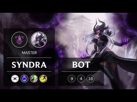 Syndra Bot vs Vayne - KR Master Patch 9.4