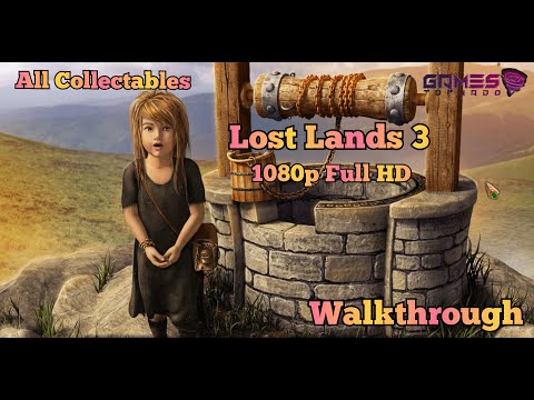 Lost Lands 3: The  Golden Curse | Walkthrough | All Collectables | 1080p