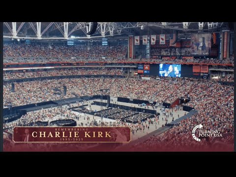 100,000+ People Worship Jesus in ONE ACCORD 😭 | Most Emotional Moment at Charlie Kirk’s Memorial!